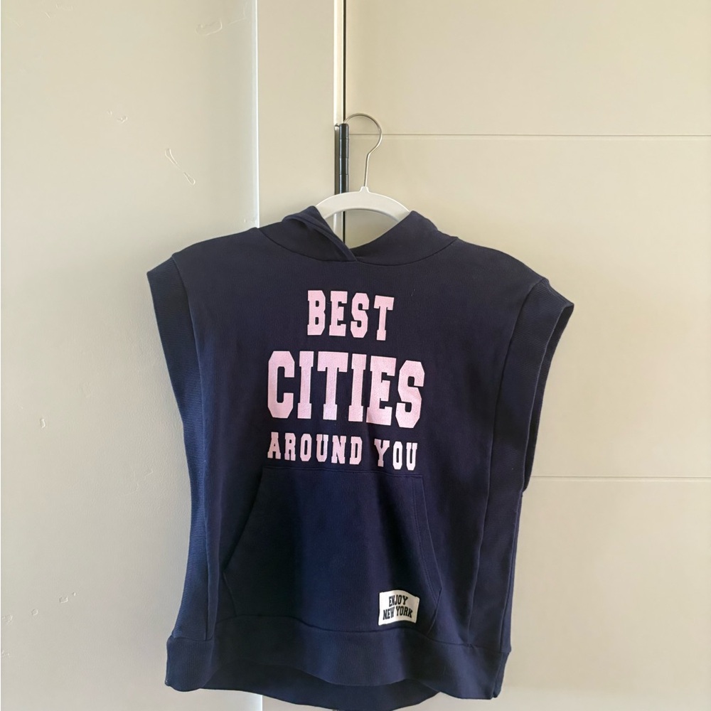 Zara Sleeveless Hoodie